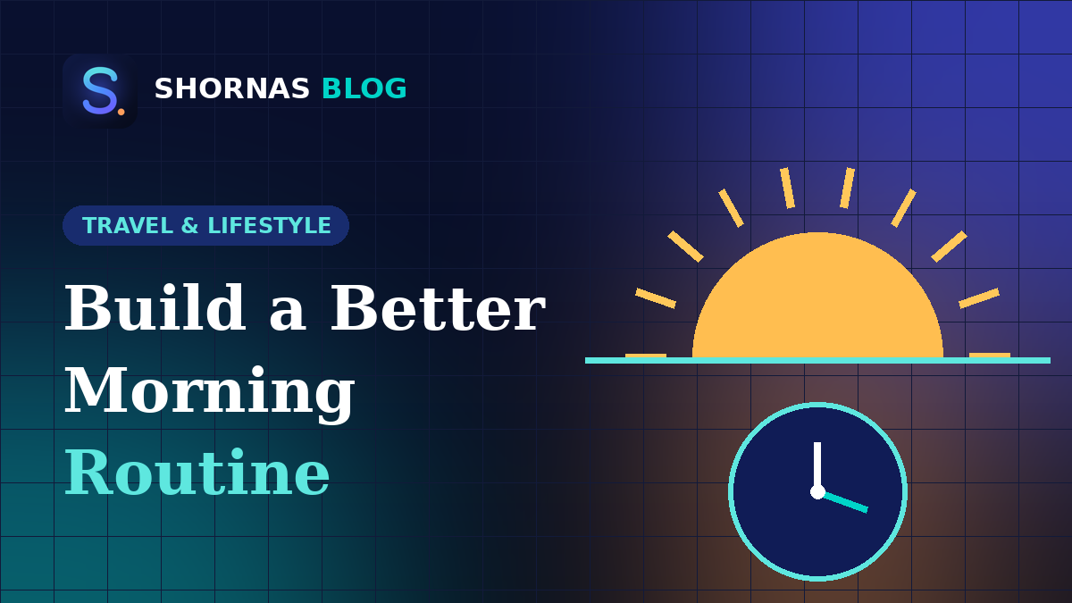 How to Build a Morning Routine That Boosts Your Energy and Focus