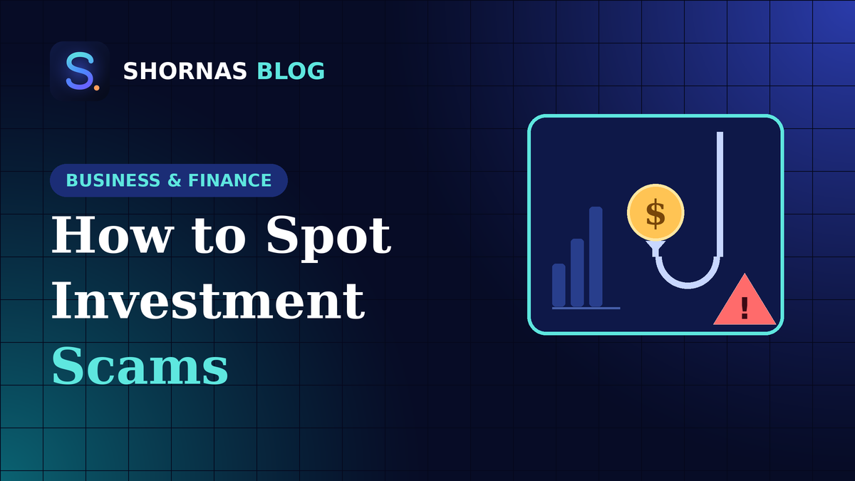 How to Spot Investment Scams: 10 Red Flags Every Beginner Should Know