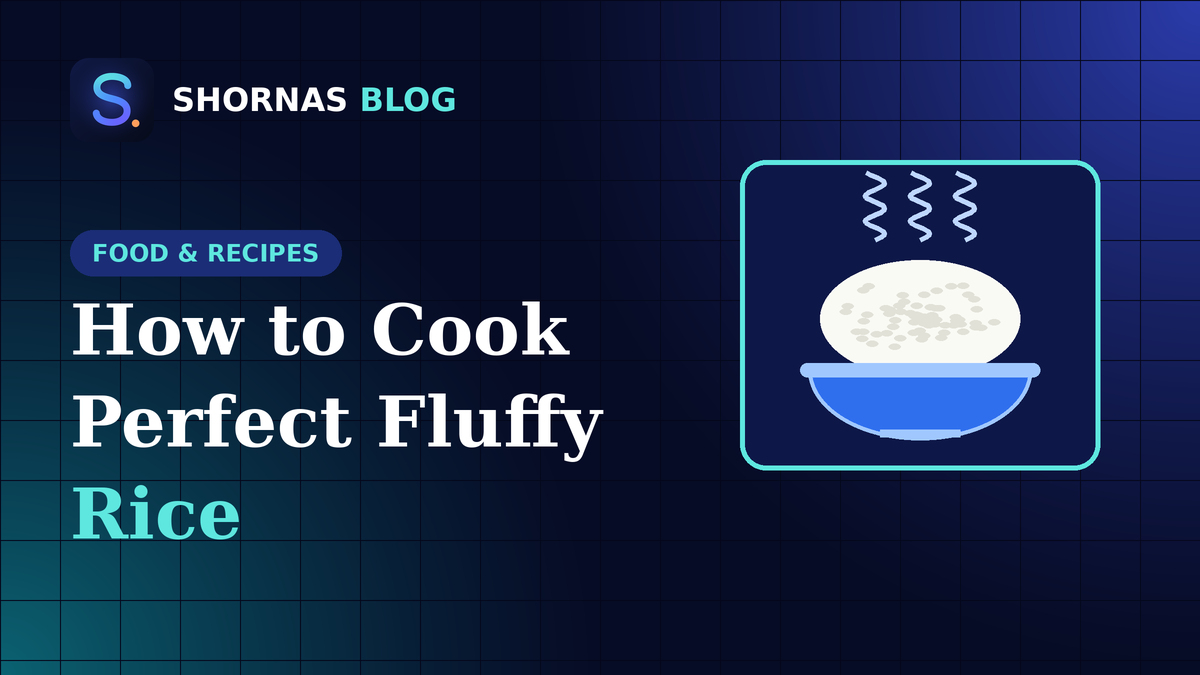 How to Cook Perfect Fluffy Rice on the Stove (Step by Step)