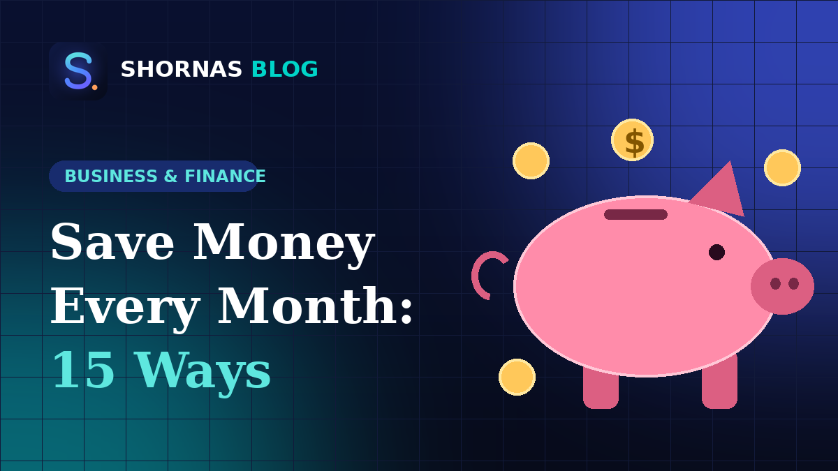 How to Save Money Every Month: 15 Practical Ways That Really Work